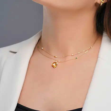 Lily Duo Custom 2-Tier Necklace